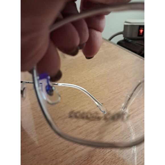 14 Pairs Titanium Ip 0341 52 19 C5 Color Cod Silver Frame Glasses - Picture 3 of 5